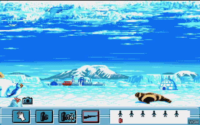 In-game screen of the game Wild Life on Commodore Amiga