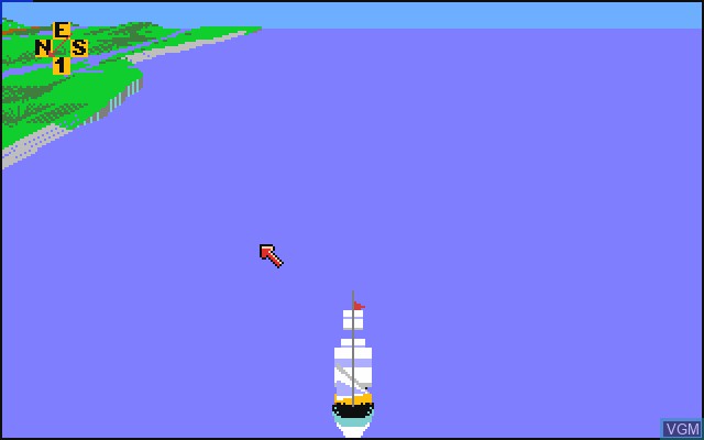 In-game screen of the game Armada on Commodore Amiga
