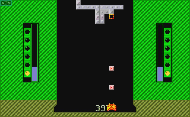 In-game screen of the game Blasteris on Commodore Amiga