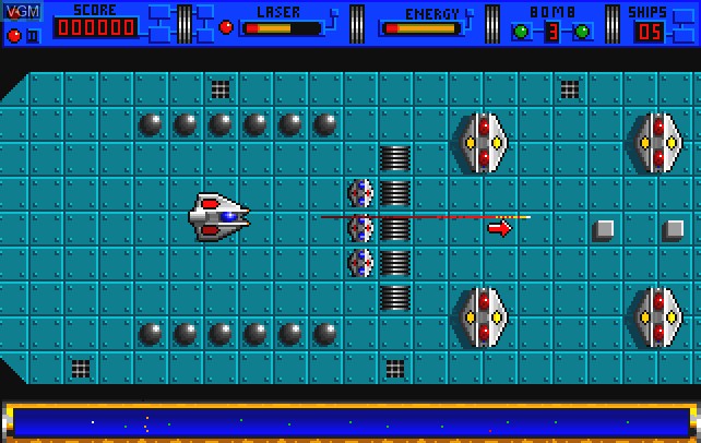 In-game screen of the game Silver Star on Commodore Amiga