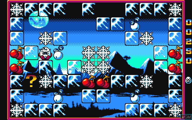In-game screen of the game Dizzy's Excellent Adventures on Commodore Amiga