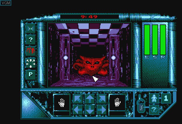 In-game screen of the game Black Dawn II on Commodore Amiga