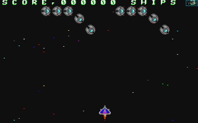 In-game screen of the game Fireblaster on Commodore Amiga
