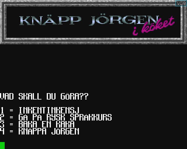 Knaepp Joergen i Koeket