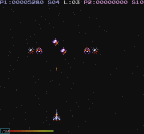 In-game screen of the game Renegades on Commodore Amiga
