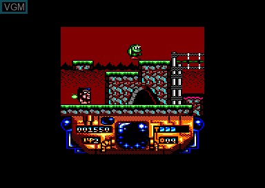 In-game screen of the game Turbo the Tortoise on Amstrad CPC