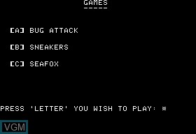 Bug Attack & Seafox & Sneakers
