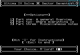 Ultima IV Solve Disk