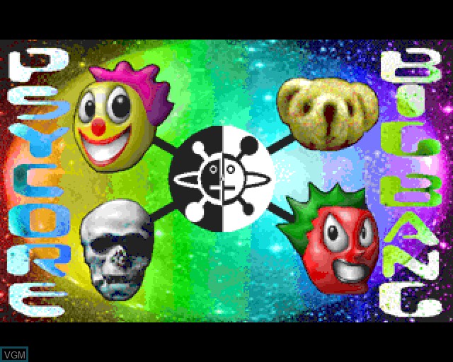 Title screen of the game Big Bang on Acorn Archimedes