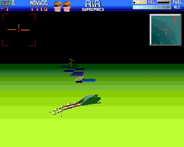 In-game screen of the game Air Supramecy on Acorn Archimedes