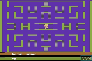 Title screen of the game Alien's Return on Atari 2600