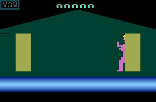 Title screen of the game X-Man on Atari 2600