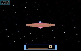 In-game screen of the game Black Hole on Atari 2600