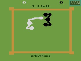 In-game screen of the game Boxing on Atari 2600