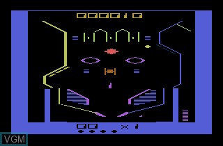 In-game screen of the game Bumper Bash on Atari 2600