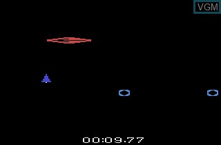 In-game screen of the game Out of Control on Atari 2600