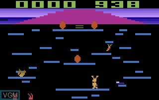 In-game screen of the game Springer on Atari 2600