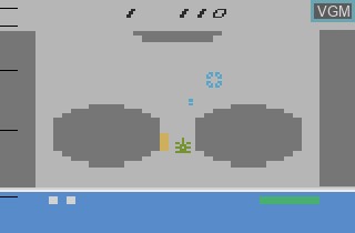 In-game screen of the game Strategy X on Atari 2600