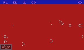 In-game screen of the game Suicide Mission on Atari 2600