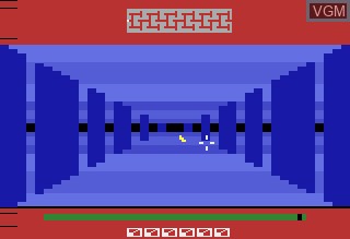 In-game screen of the game Survival Run on Atari 2600