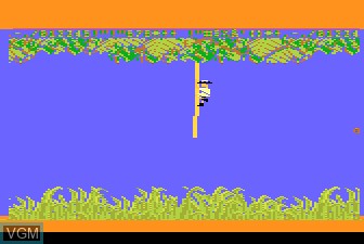 In-game screen of the game Jungle Hunt on Atari 5200