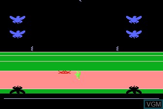 In-game screen of the game Meebzork on Atari 5200
