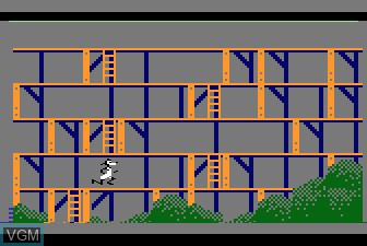 In-game screen of the game Sport Goofy on Atari 5200