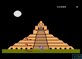 In-game screen of the game Quest for Quintana Roo on Atari 5200
