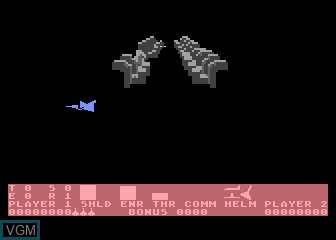 In-game screen of the game Spitfire on Atari 5200