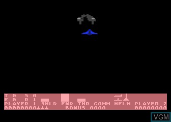 In-game screen of the game Spitfire on Atari 5200