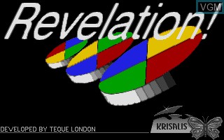 Title screen of the game Revelation on Atari ST