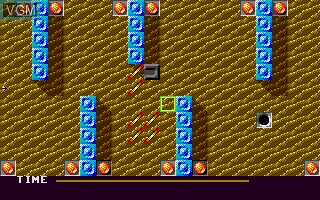 In-game screen of the game Balls on Atari ST