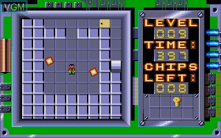 In-game screen of the game Chip's Challenge on Atari ST