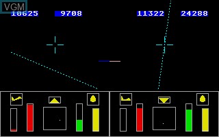 In-game screen of the game Top Gun on Atari ST