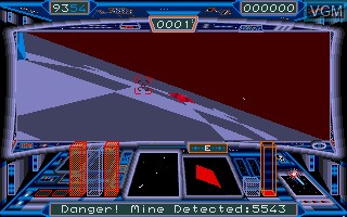 In-game screen of the game Starglider 2 on Atari ST