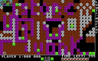 In-game screen of the game Stone-Age Deluxe! on Atari ST