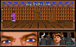 In-game screen of the game Grimblood on Atari ST
