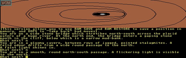 In-game screen of the game Dungeon Adventure on Atari ST