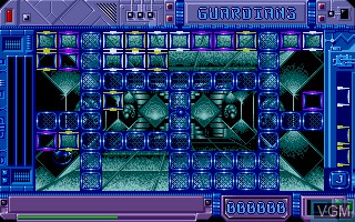 In-game screen of the game Guardians on Atari ST