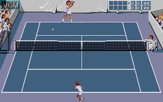 In-game screen of the game Pro Tennis Tour 2 on Atari ST