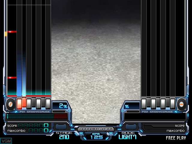 In-game screen of the game Beatmania IIDX 10th Style on Konami Bemani PC Type