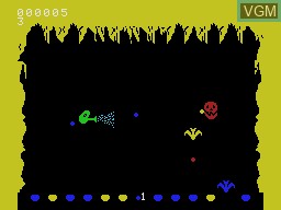 In-game screen of the game Slurpy on Coleco Industries Colecovision