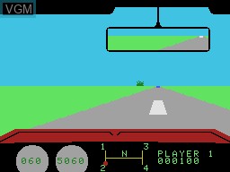 In-game screen of the game Dukes of Hazzard, The on Coleco Industries Colecovision