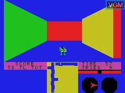 In-game screen of the game Escape From The Mind Master on Coleco Industries Colecovision