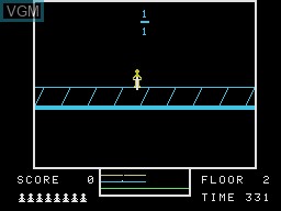In-game screen of the game Fraction Fever on Coleco Industries Colecovision