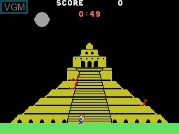 In-game screen of the game Quest for Quintana Roo on Coleco Industries Colecovision