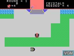In-game screen of the game Destructor on Coleco Industries Colecovision