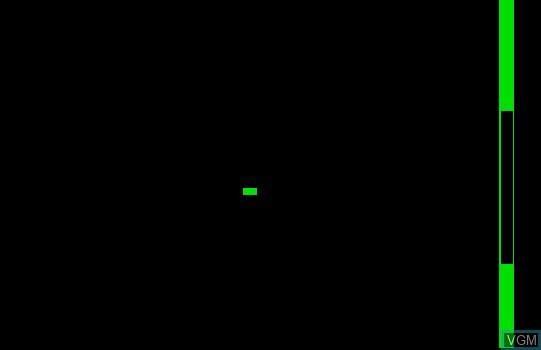 In-game screen of the game Brick on Commodore PET