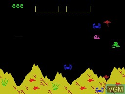 In-game screen of the game Deep Sea Adventure on VTech Creativision
