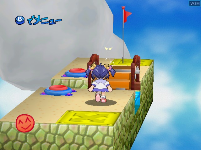 In-game screen of the game Tako no Marine on Sega Dreamcast